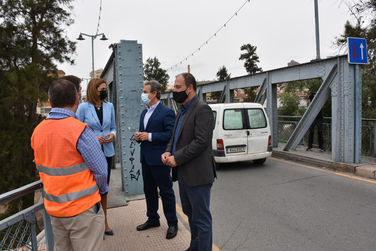 Ayuntamiento de Archena - A partir del lunes, día 7, se cortan al tráfico los accesos por el Puente de Hierro debido a las obras de rehabilitación