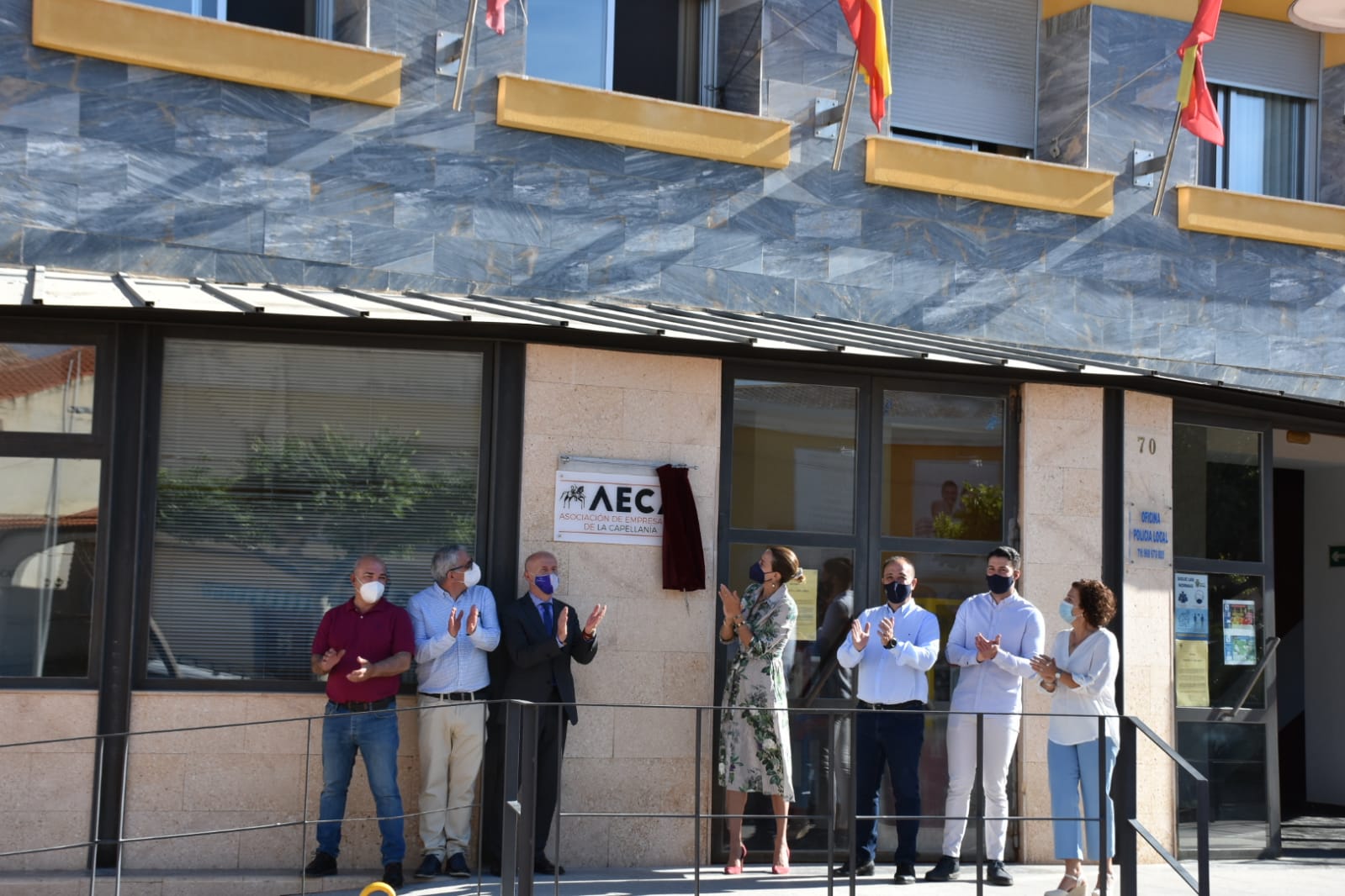 Ayuntamiento de Archena - Inaugurada la sede de la Asociación de Empresarios la Capellanía