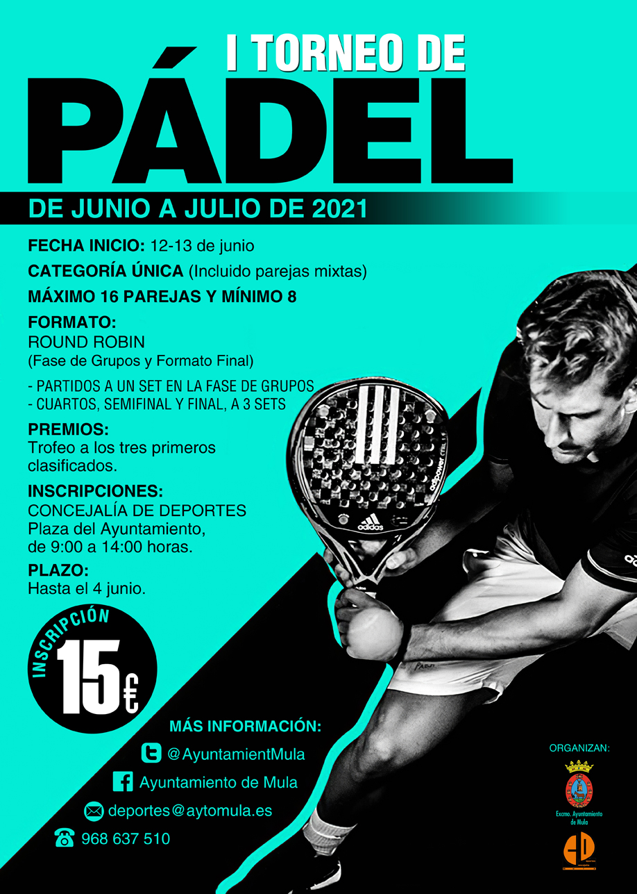 DEPORTES | I Torneo de pádel: Normas, listado de participantes y encuentros