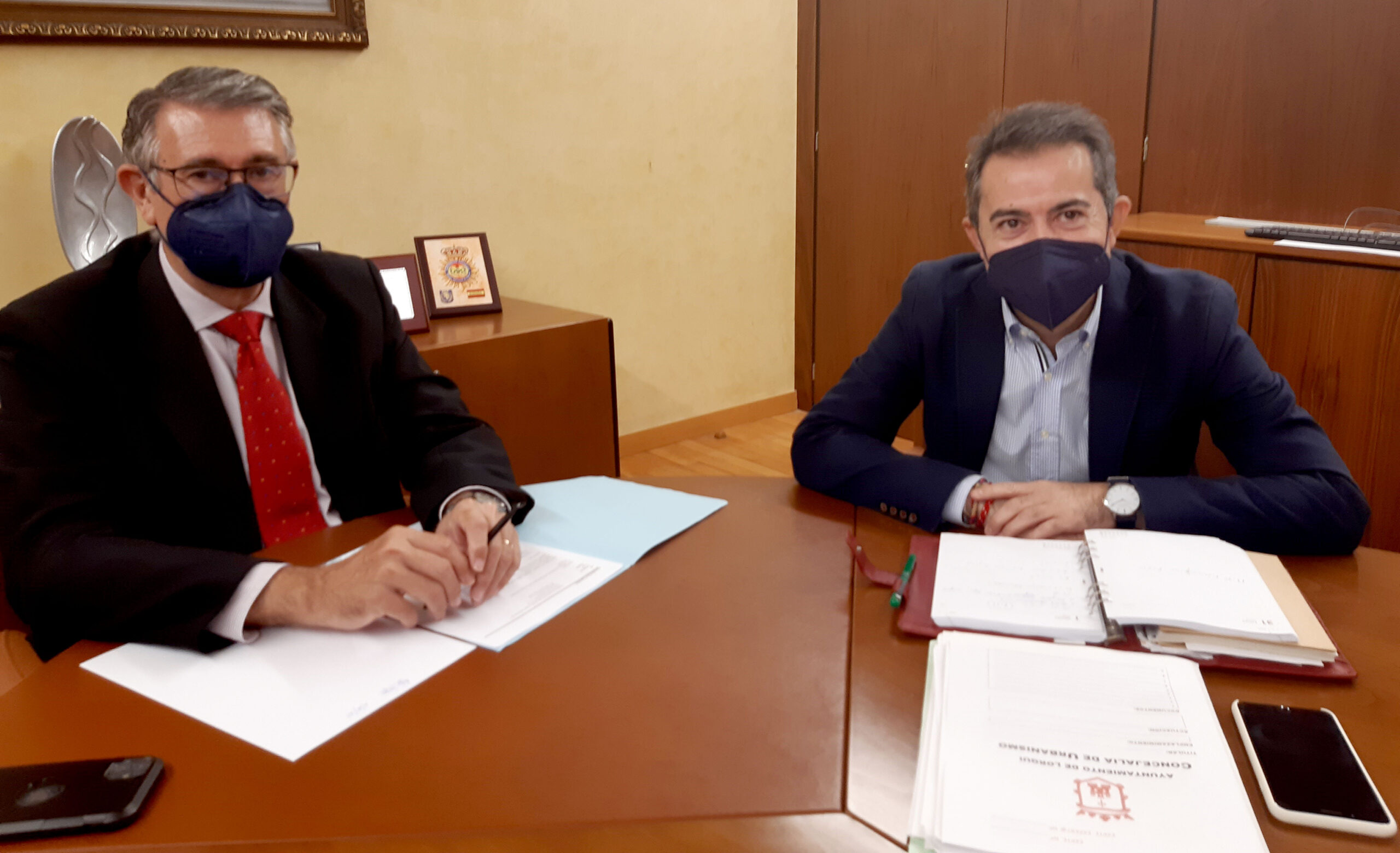 El alcalde de Lorquí plantea a la CHS la segregación de los regantes de Lorquí del Heredamiento de Molina