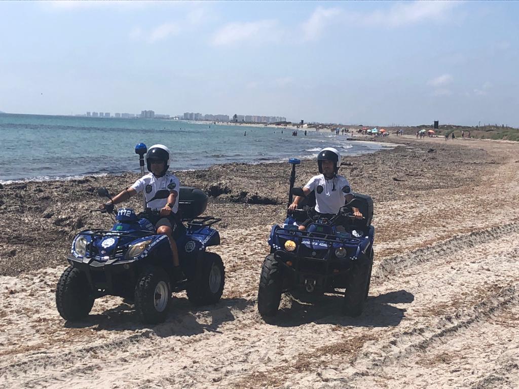 La Unidad de Playas vigilará por sexto año consecutivo la línea costera de San Pedro del Pinatar