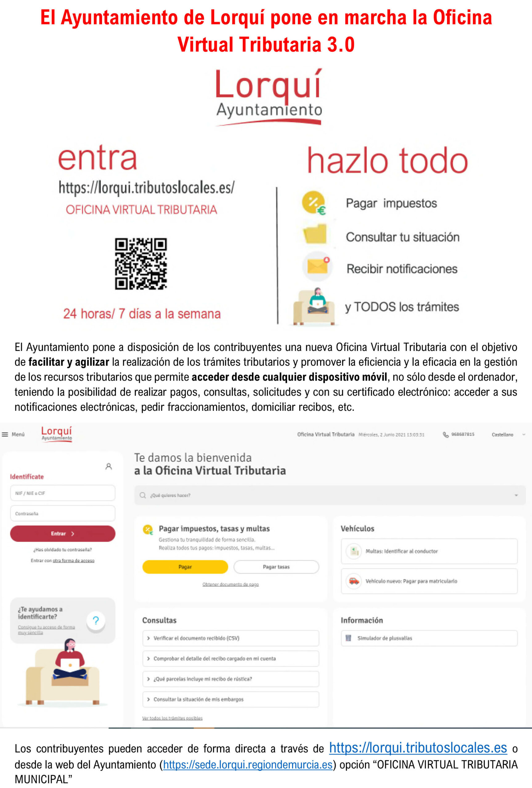 Oficina Virtual Tributaria 3.0