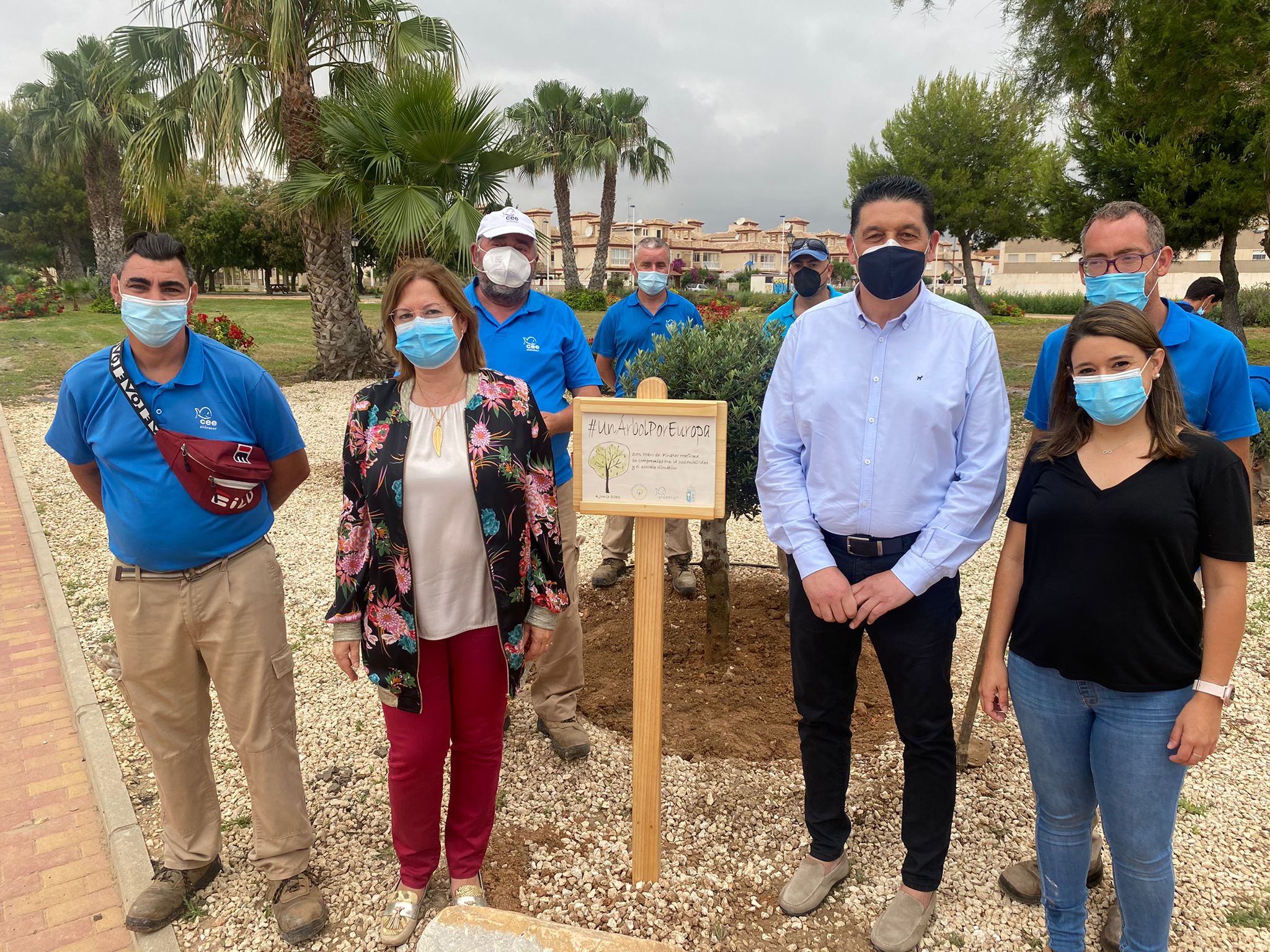 San Pedro del Pinatar y Aidemar se suman a la campaña europea 'Un Árbol Por Europa'