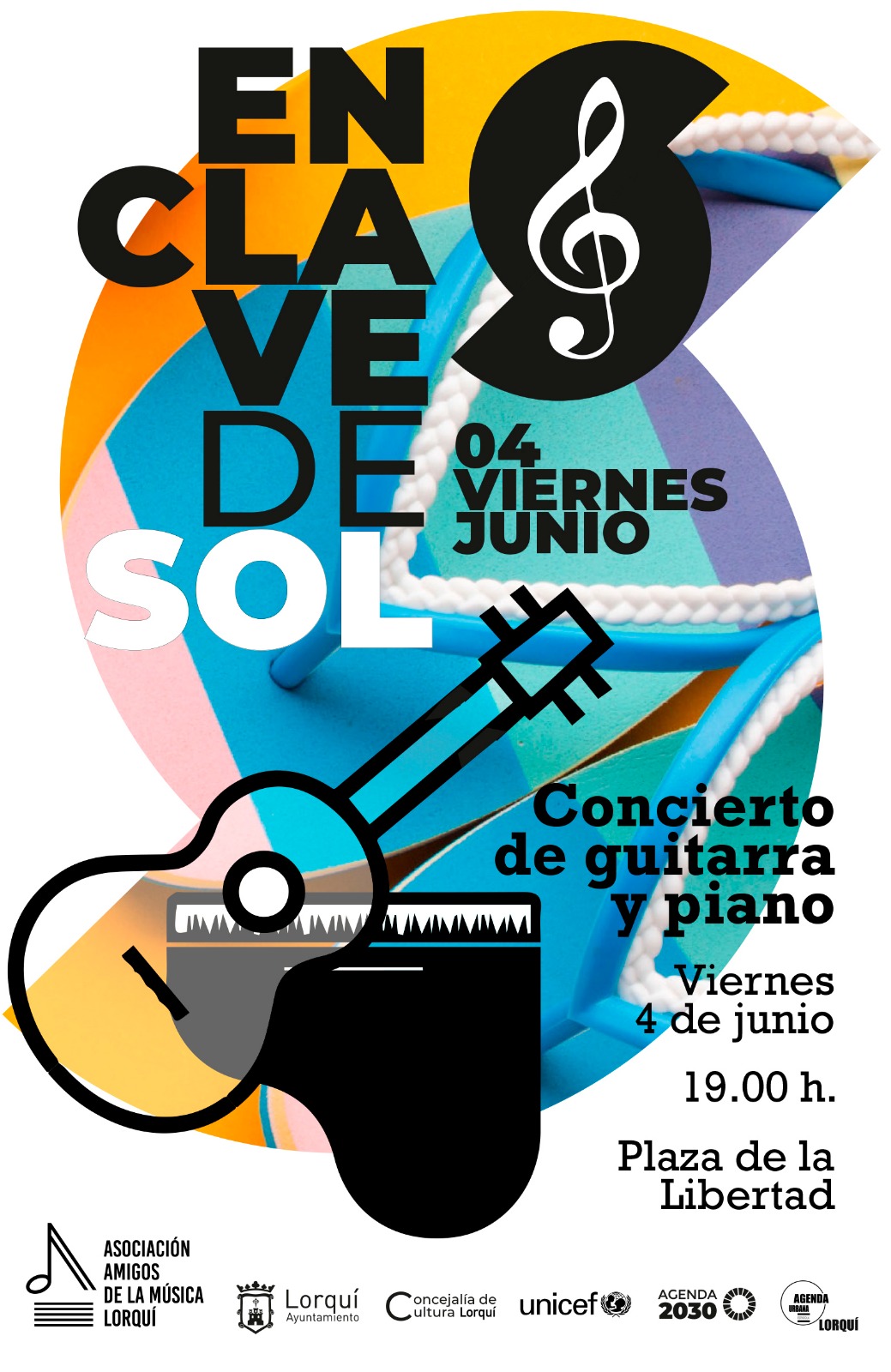 ‘En clave de Sol’ – Concierto piano y guitarra – viernes 4 junio