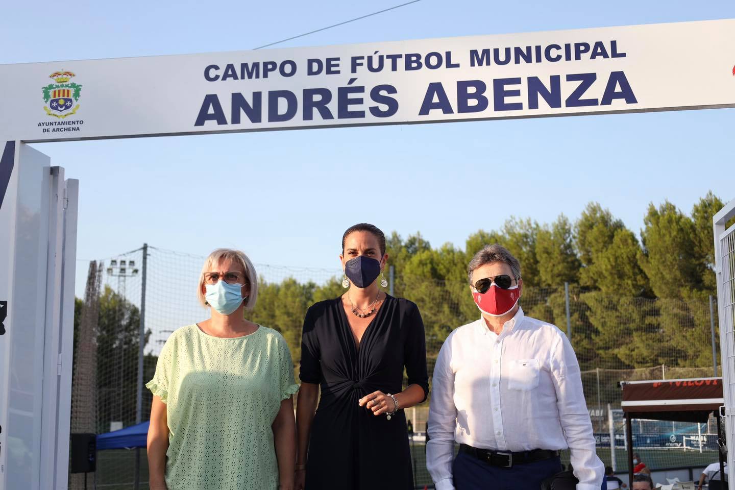 Ayuntamiento de Archena - El Campo Municipal de Fútbol de Archena lleva el nombre de ‘Andrés Abenza’ como homenaje, a título póstumo, al que fue futbolista profesional del Real Murcia
