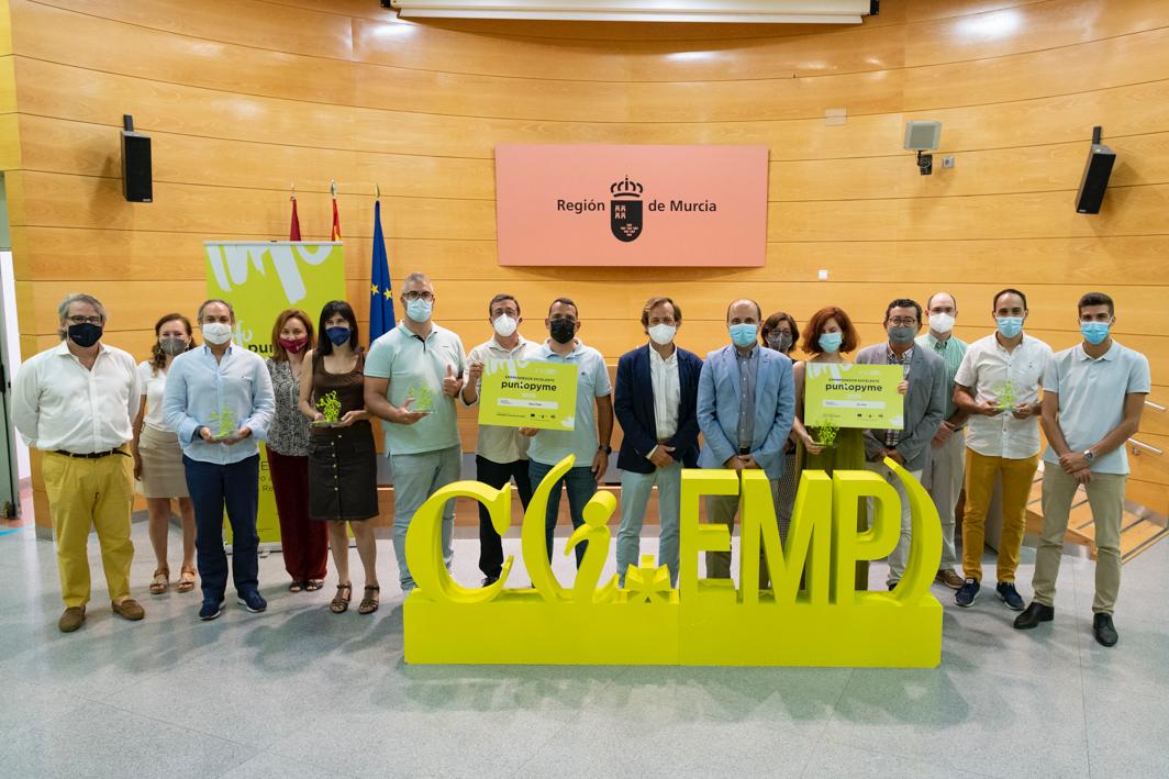El INFO premia a la Agencia de Desarrollo Local de Alguazas por su trabajo y apoyo a los emprendedores