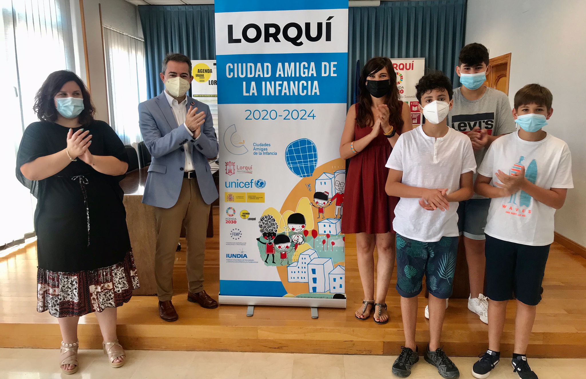 Lorquí revalida su reconocimiento de ‘Ciudad Amiga de la Infancia’ de UNICEF hasta 2024