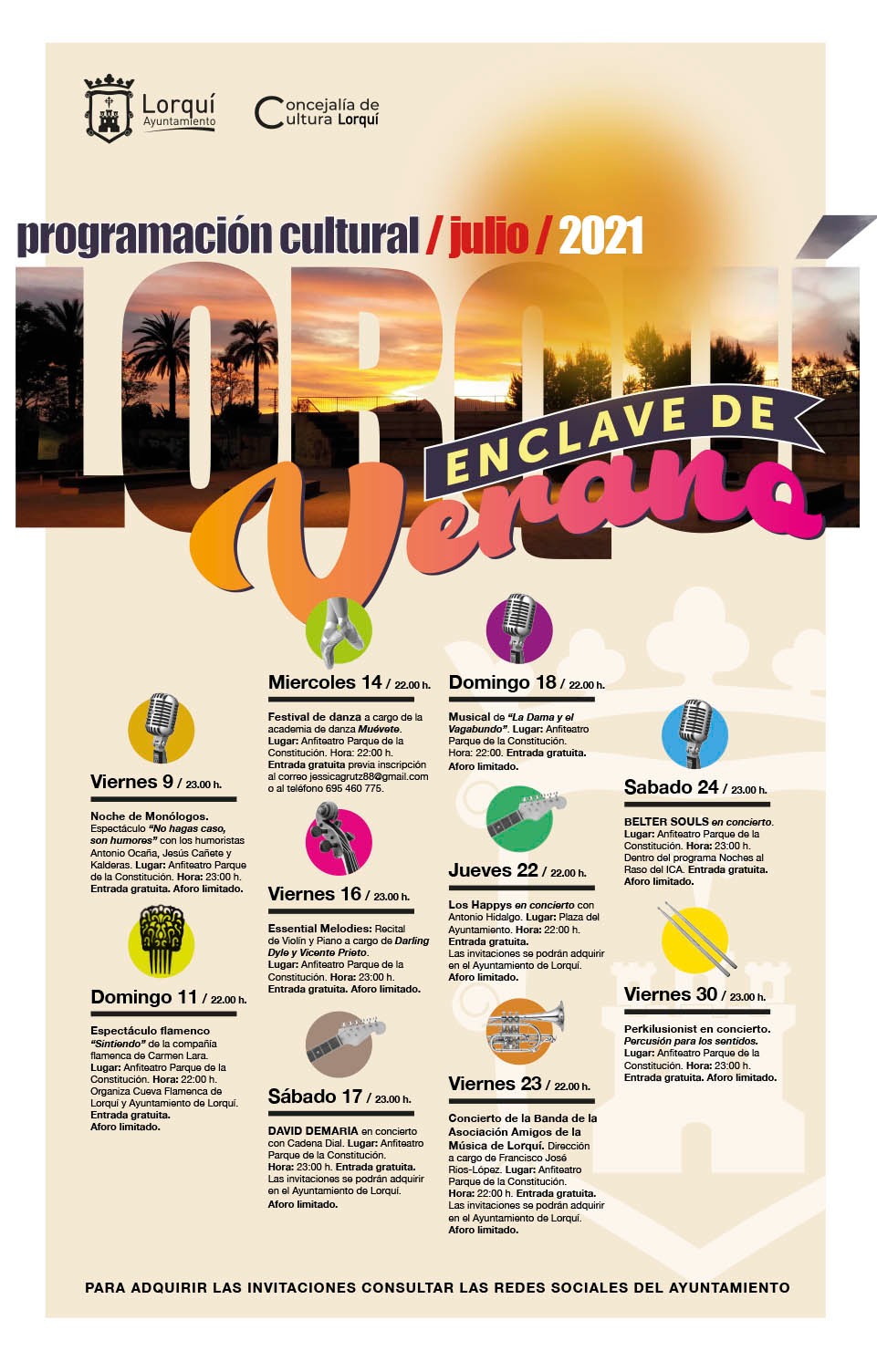 Programación Cultural ‘Enclave de Verano’
