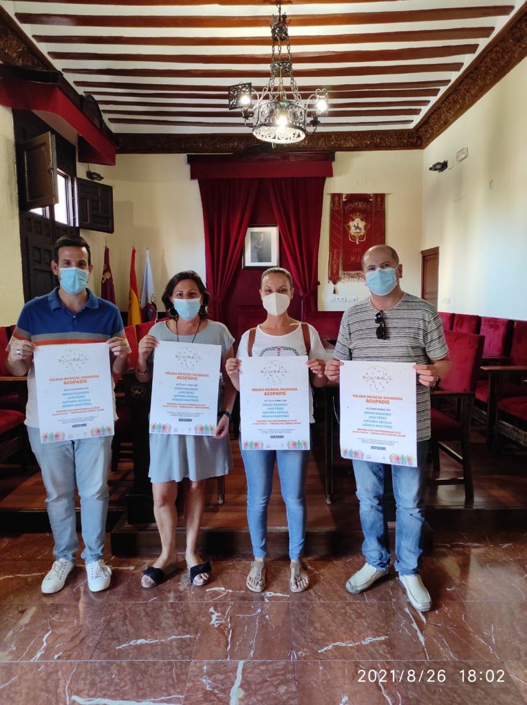 CULTURA | La Programación Cultural del Verano 2021 se clausura con una gran velada musical solidaria a beneficio de Acopadis