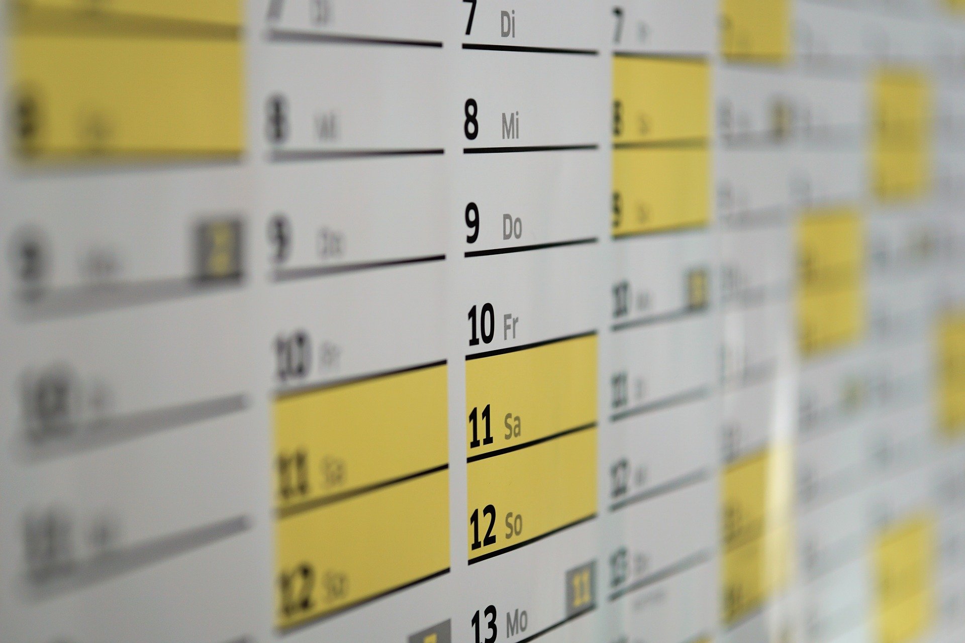 Consulta el calendario de fiestas laborales de 2022