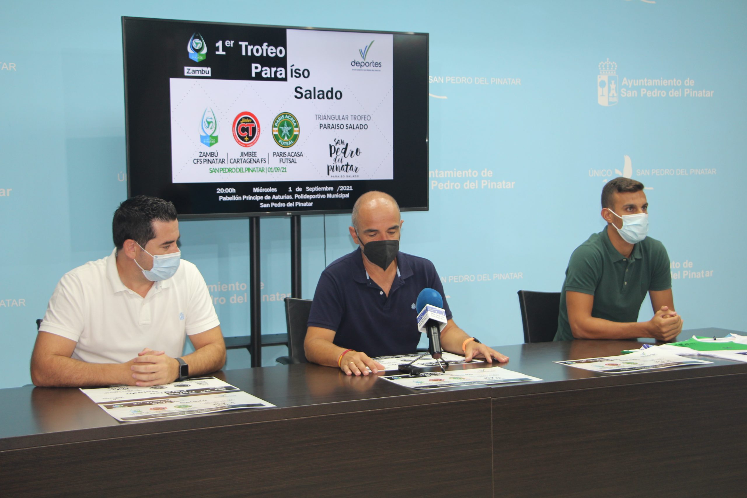 El pabellón Príncipe de Asturias acogerá el I Trofeo Paraíso Salado de fútbol sala