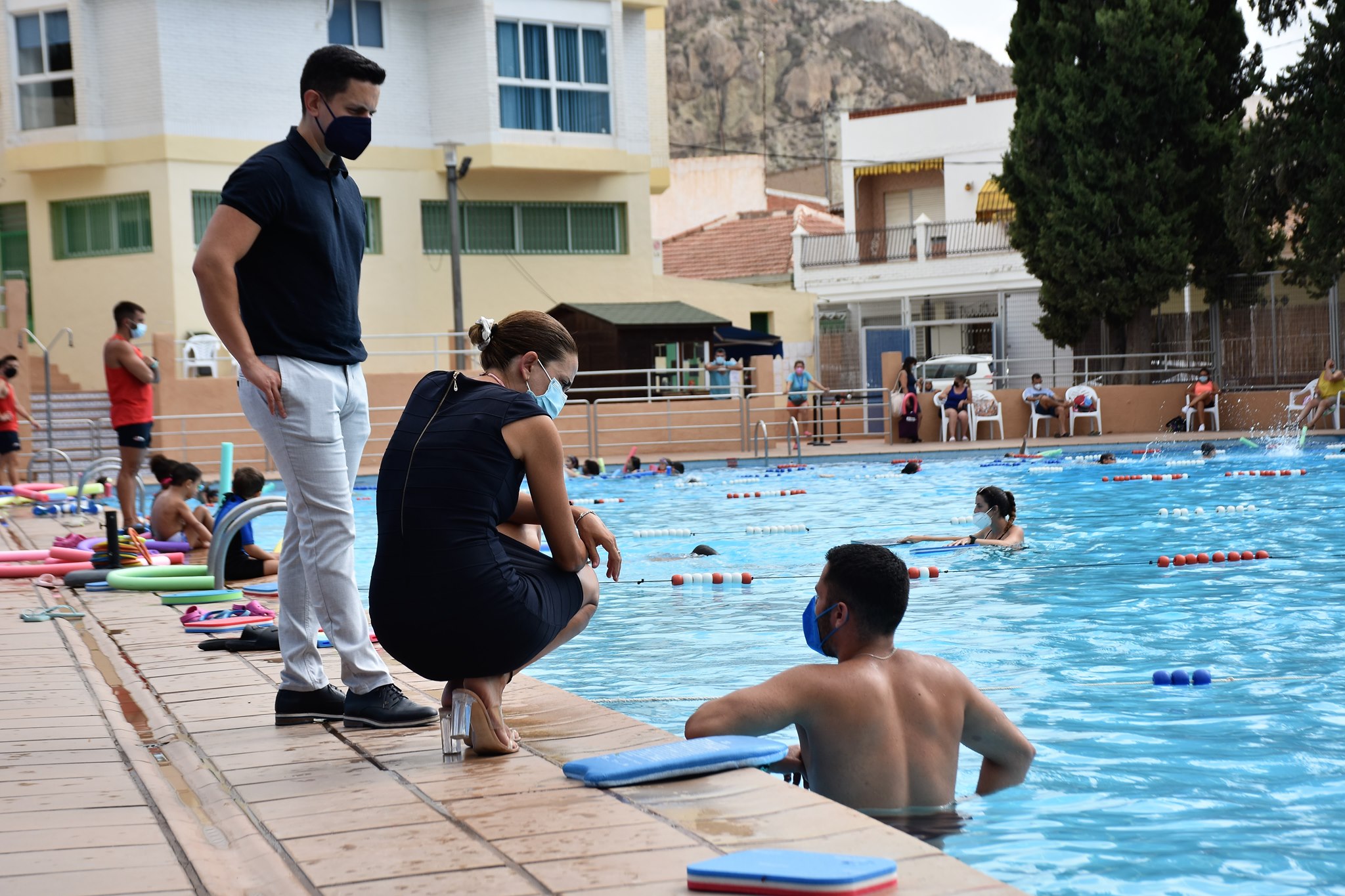Ayuntamiento de Archena - 800 alumnos asistieron en total durante los dos meses de verano a la escuela municipal de Natación