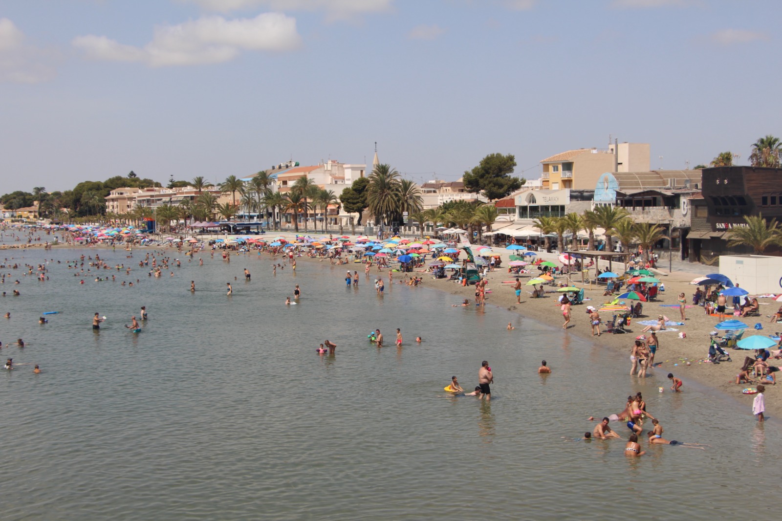 El turismo nacional fortalece a San Pedro del Pinatar como destino estival