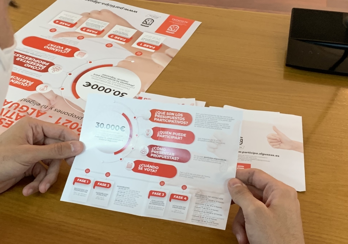 Hoy martes puedes votar presencialmente los presupuestos participativos en la explanada de RENFE (mercado semanal)