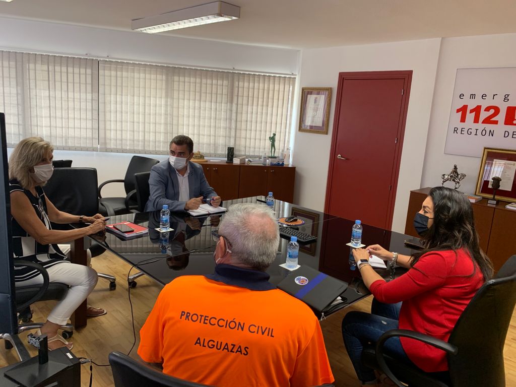 La alcaldesa se reúne con el director general de Emergencias para tratar la elaboración del Plan de Emergencia Municipal