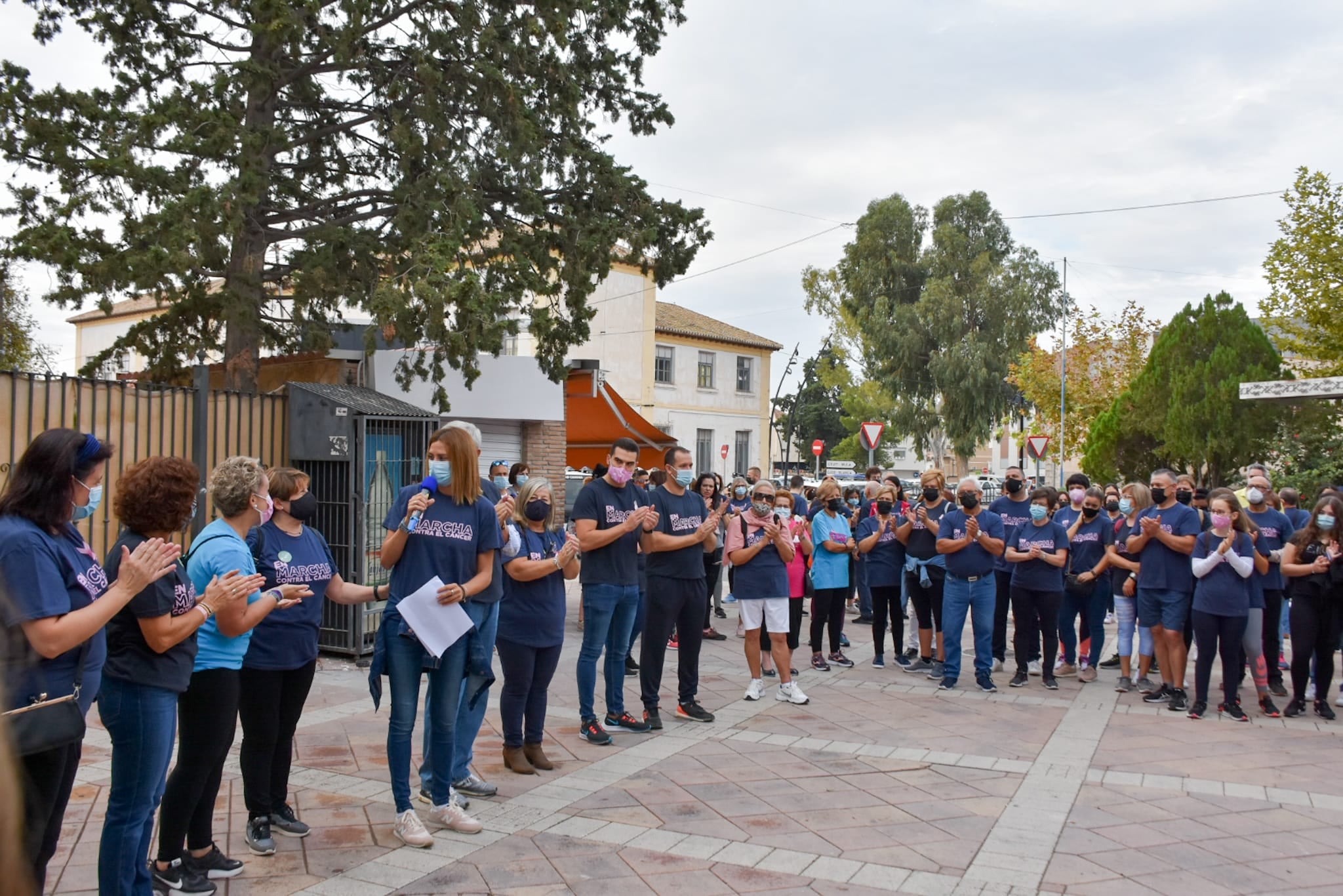 Ayuntamiento de Archena - Más de 500 personas en la XIV Marcha contra el Cáncer que se celebró en Archena