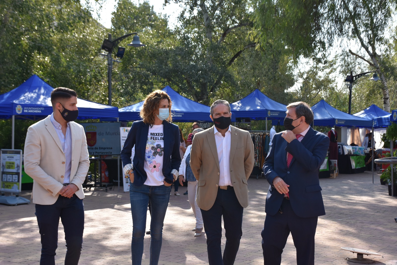 Ayuntamiento de Archena - Una veintena de stands componen la Feria de Comercio Archena 2021 que se desarrollará durante este fin de semana en los Jardines del Museo