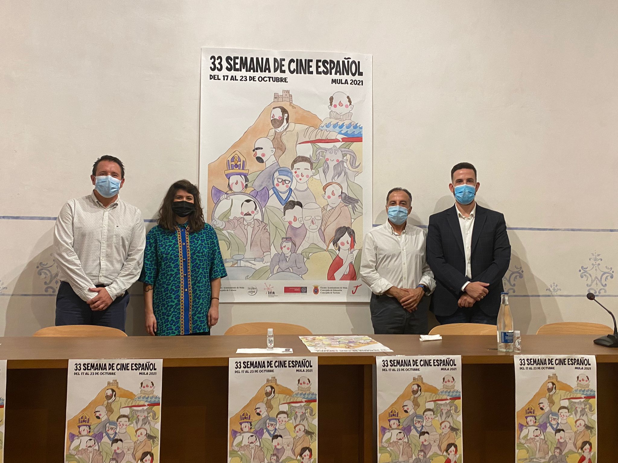 CULTURA | La artista murciana Rocío La Pequeña ilustra el cartel de la 33 Semana de Cine Español de Mula