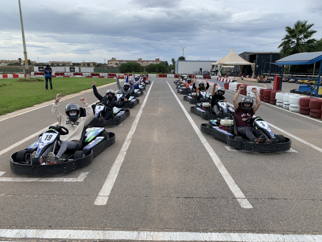 Carlos Fenollar es el vencedor del Gran Premio de Karts organizado por la Concejalía de Juventud