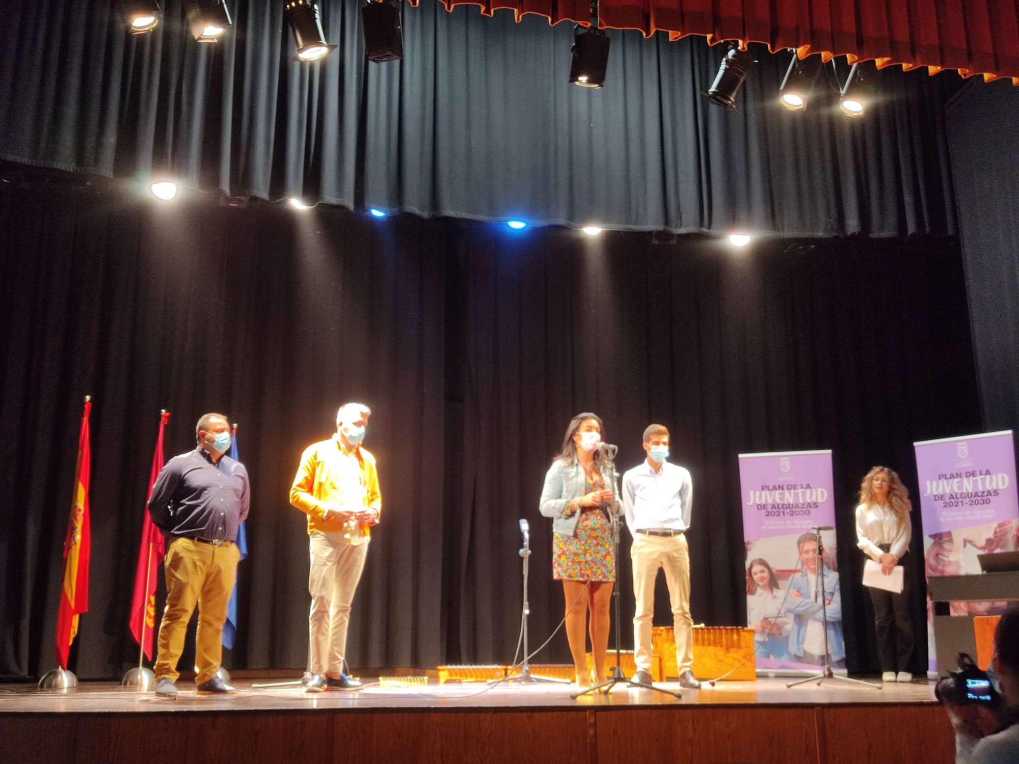 El Ayuntamiento de Alguazas presenta el Plan de la Juventud ante la atenta mirada de jóvenes de la localidad