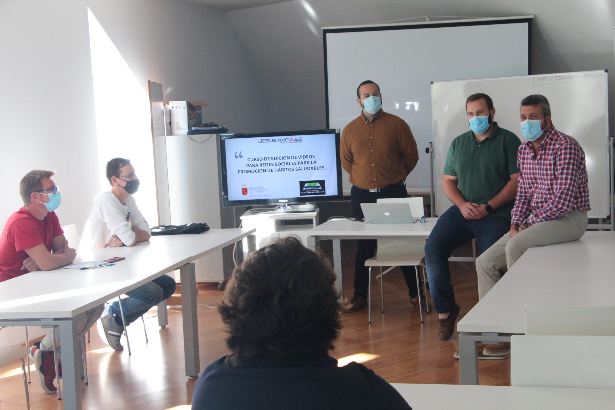 El Centro de Ocio acoge un curso de edición de vídeos en redes sociales para la promoción de hábitos saludables en jóvenes