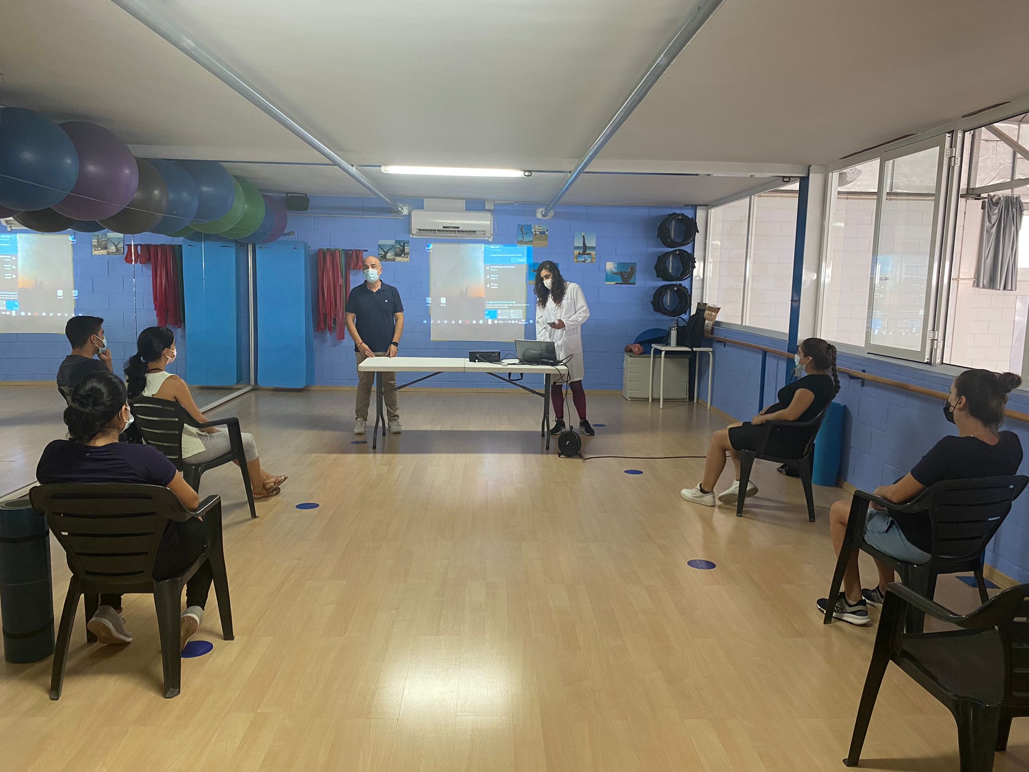 El Polideportivo acoge sesiones de Educación maternal