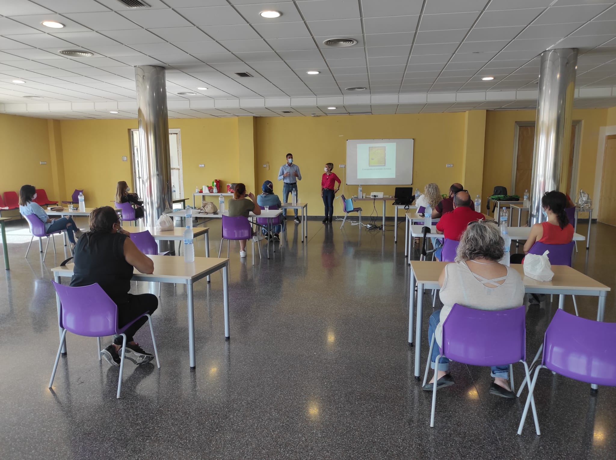 Finaliza el curso sobre escaparatismo a comerciantes de Alguazas