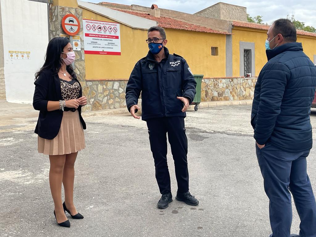 Preparado el protocolo para la asistencia de vecinos al cementerio municipal en el Día de Todos los Santos