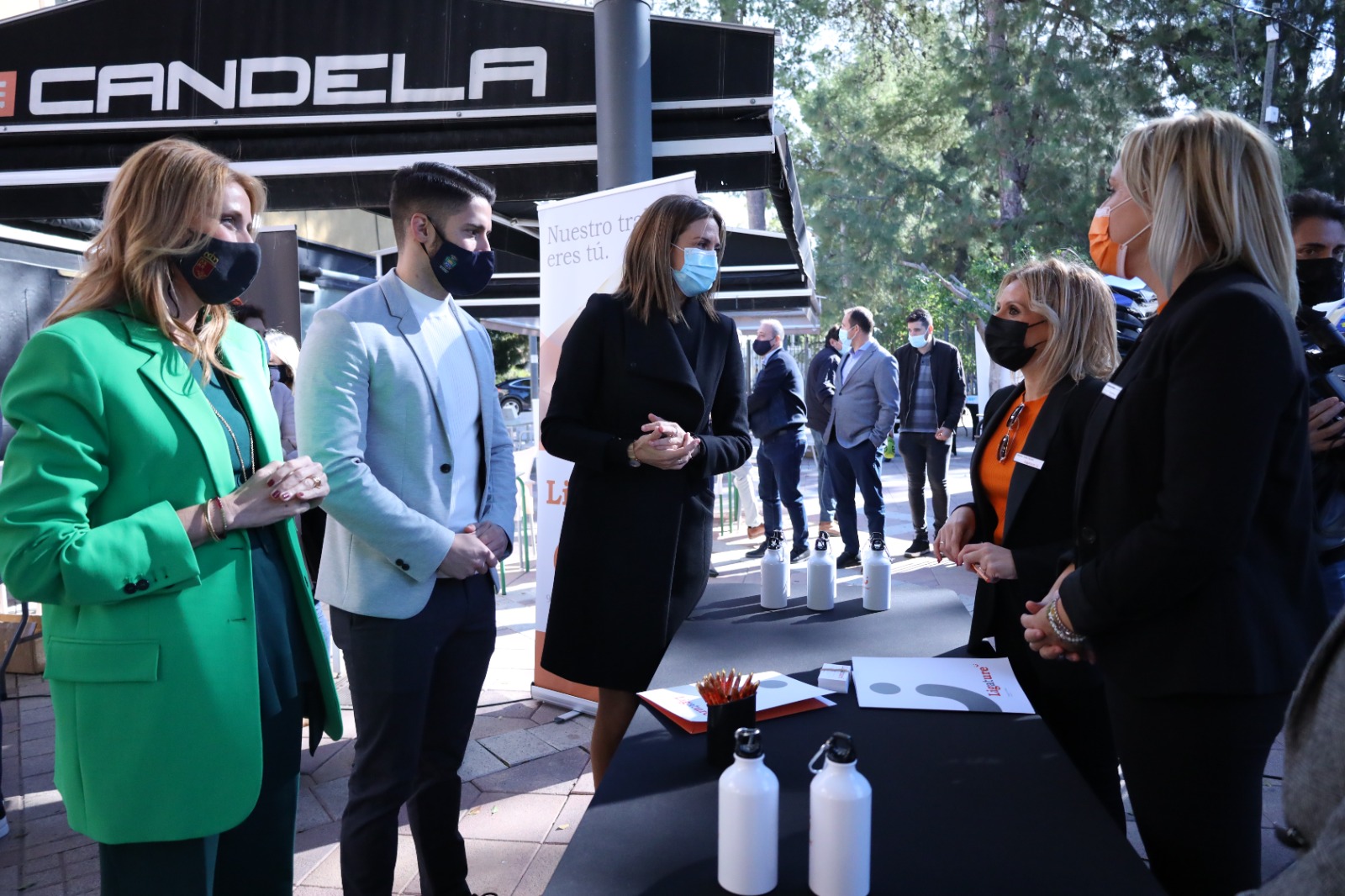 Ayuntamiento de Archena - Más de 2.000 jóvenes se dan cita en la I Feria de Empleo y Formación de Archena durante la jornada de hoy