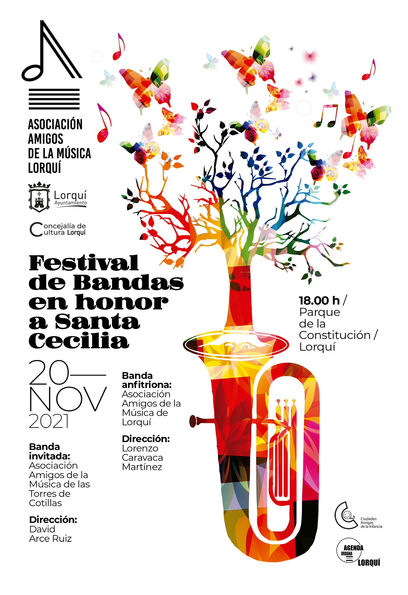 Concierto Santa Cecilia. 20 noviembre – 18.00 horas