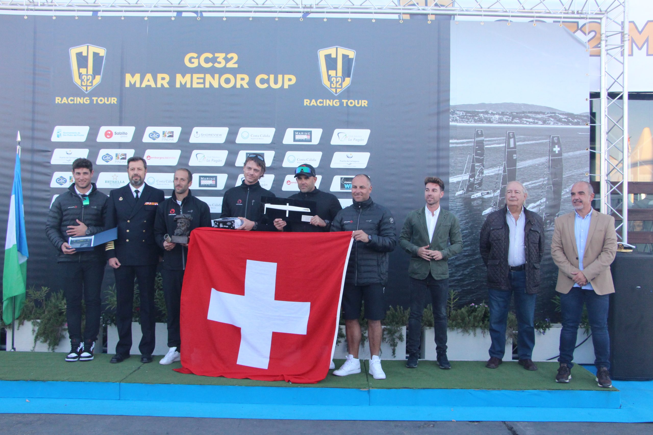 El Alinghi del armador Ernesto Bertarelli se proclama vencedor de la GC32 Mar Menor Cup