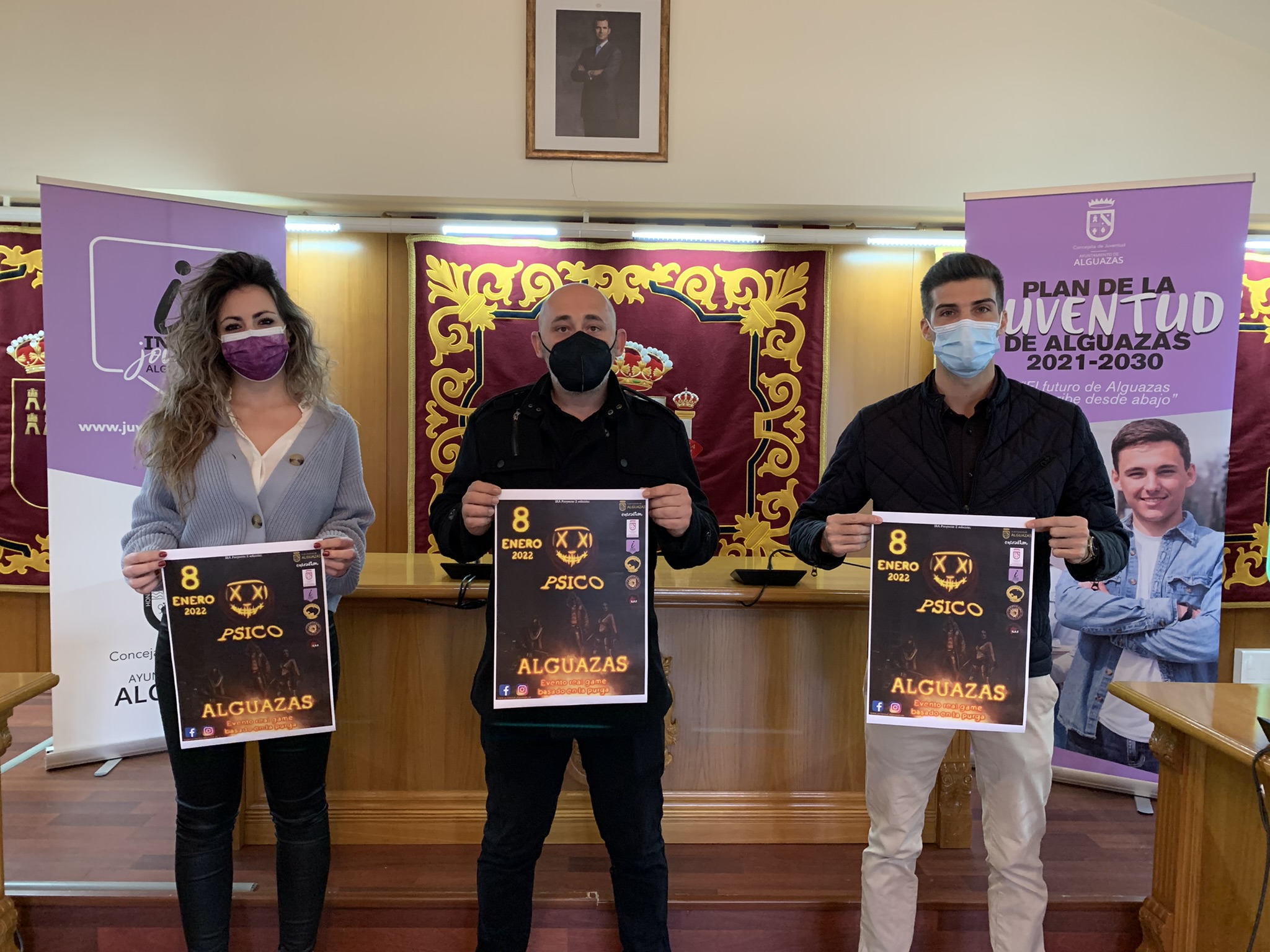 La Concejalía de Juventud organiza un evento real game basado en las películas de «La Purga»