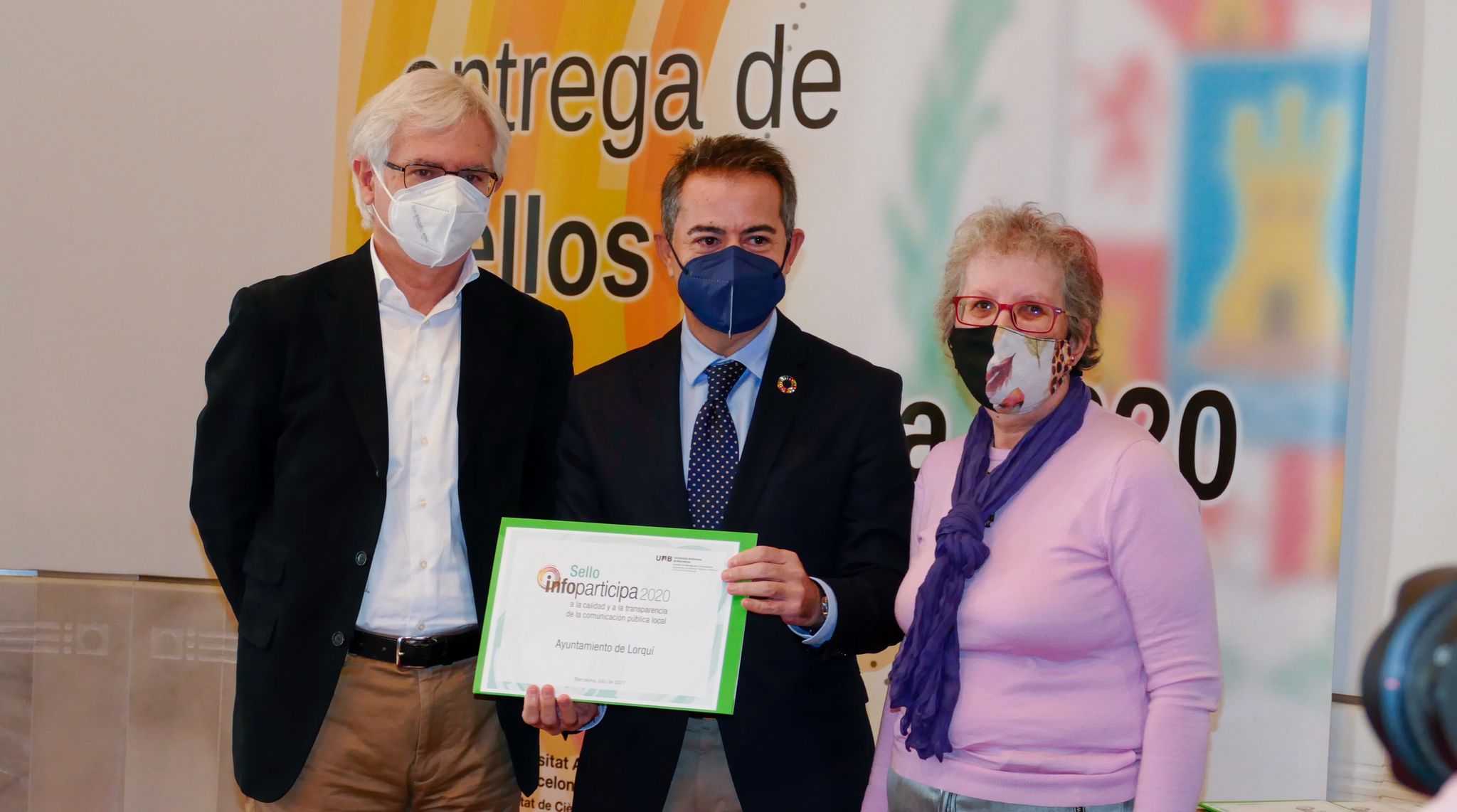 Lorquí consigue por quinto año consecutivo el Sello Infoparticipa como garantía de transparencia
