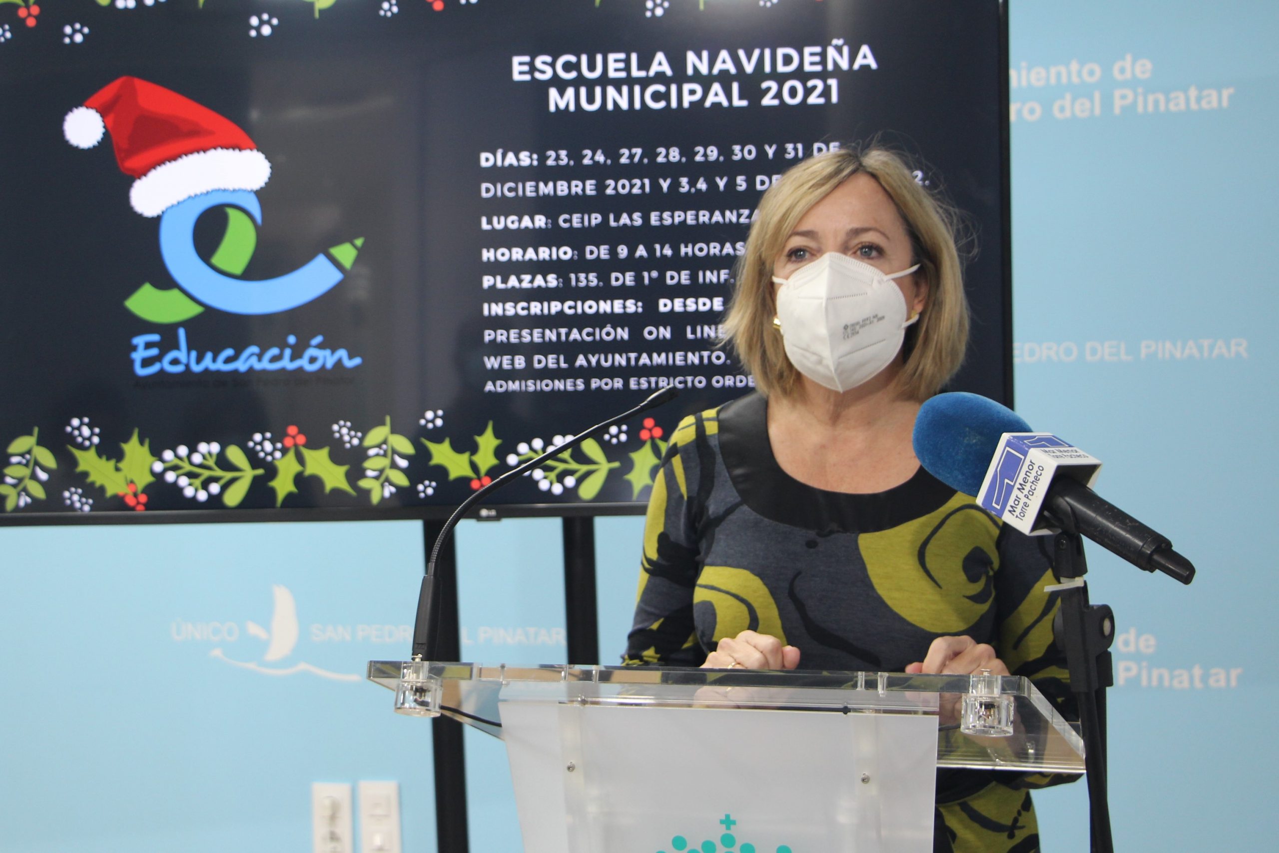 San Pedro del Pinatar pone en marcha una Escuela Navideña gratuita para favorecer la conciliación