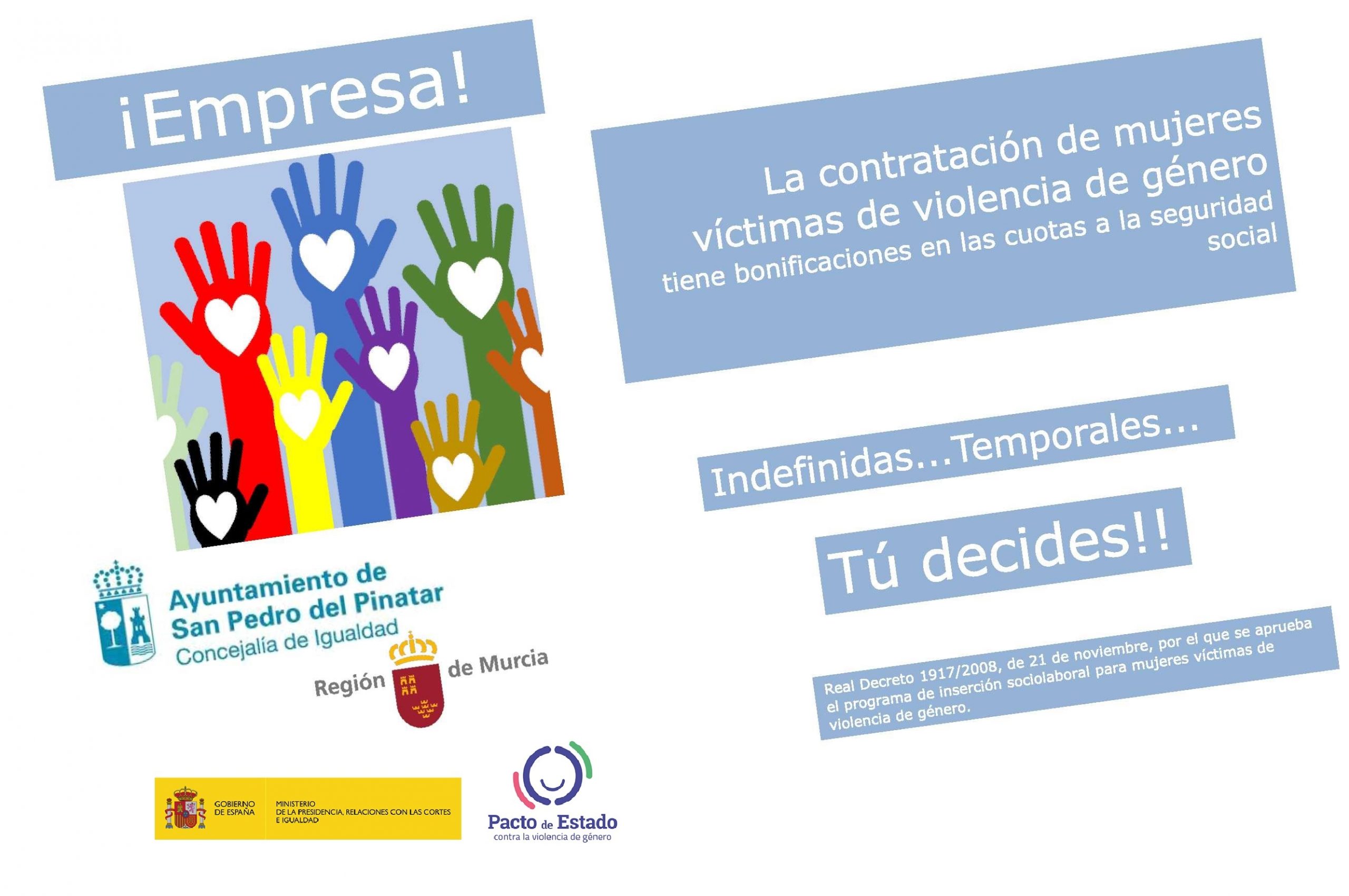 Sensibilización para el Fomento a la Contratación de Mujeres Victimas de Violencia de Género