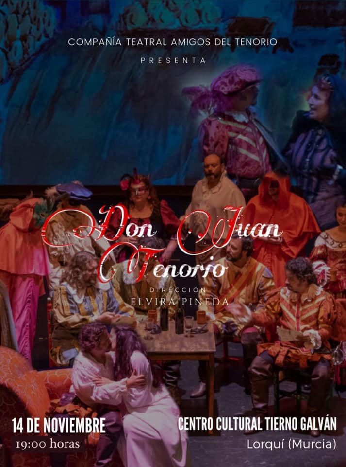 Teatro: Don Juan Tenorio. 14 noviembre 19.00 horas.