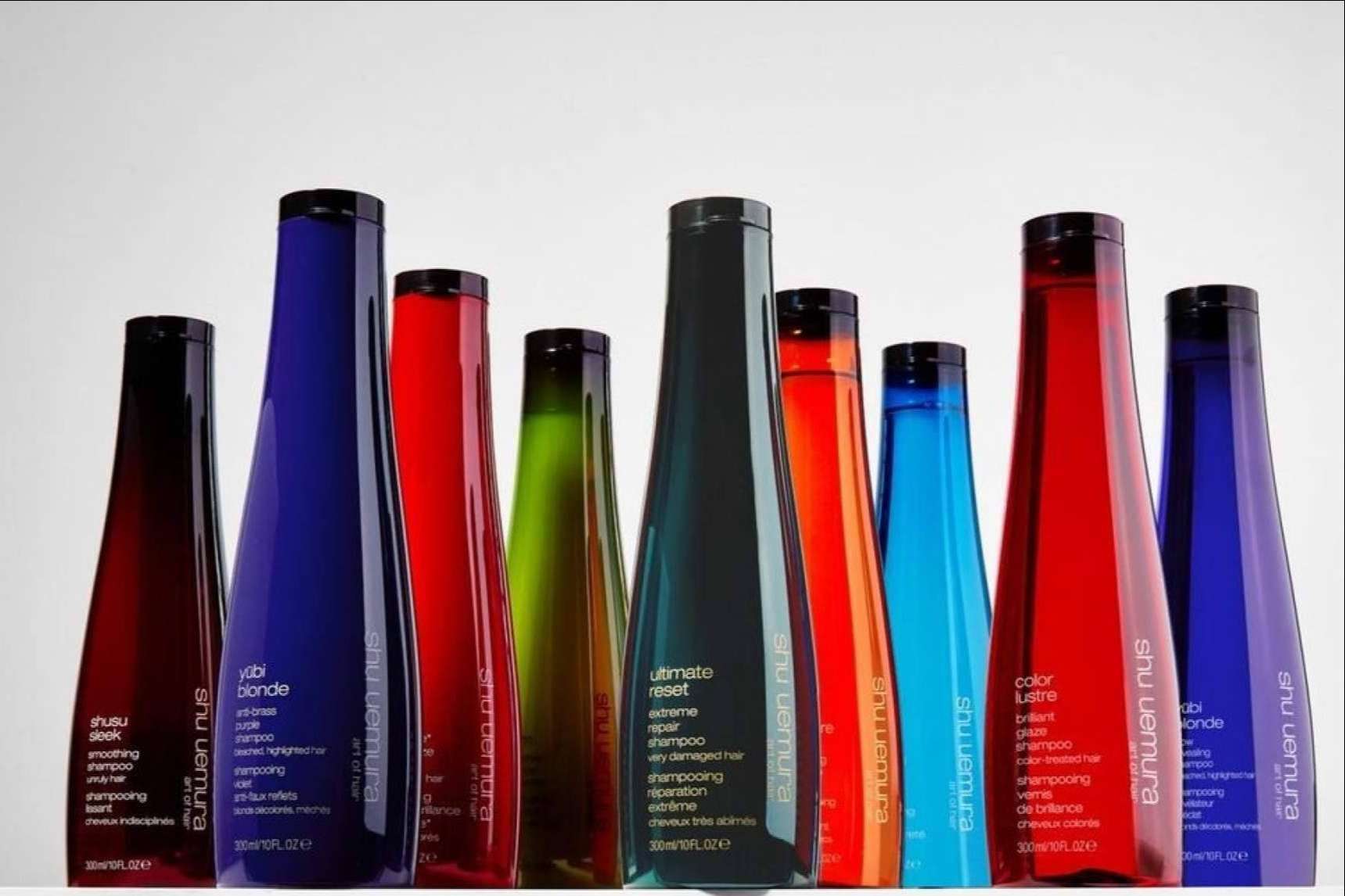 Puro lujo japonés para el cabello con los productos Shu Uemura, disponibles en la tienda online de Llarcó