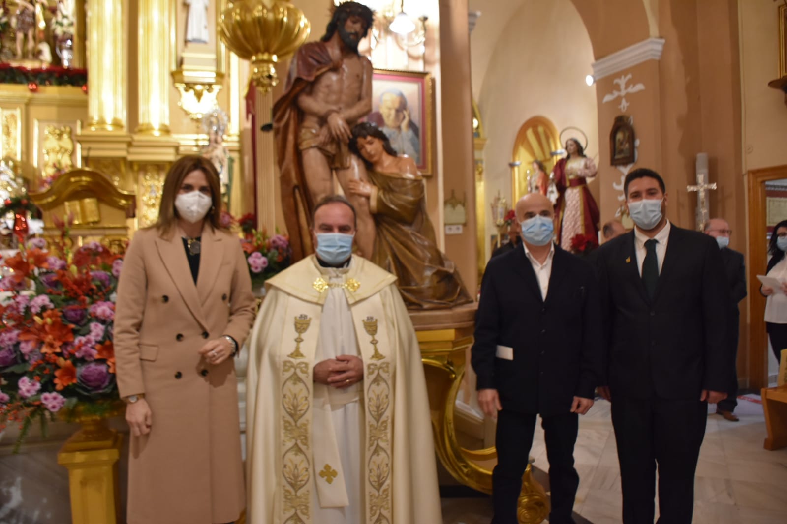 Ayuntamiento de Archena - Presentación y bendición de un nuevo paso, el Santo Amor de San Juan, de la Hermandad de San Juan Evangelista