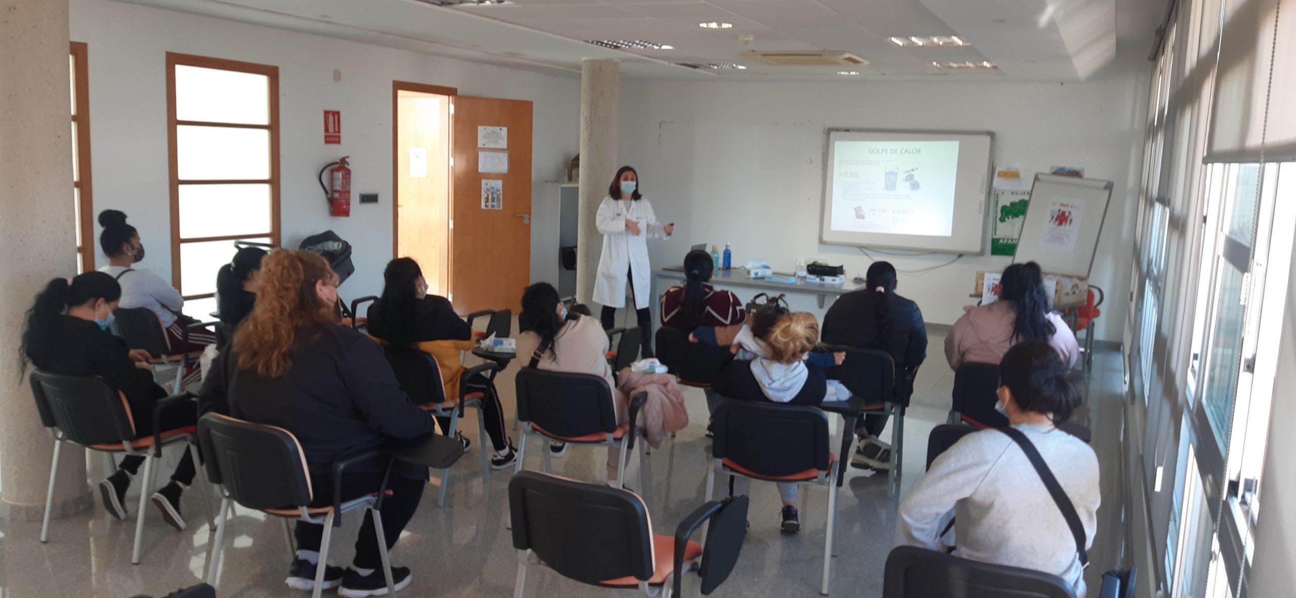 El Programa de Desarrollo Gitano organiza un taller de prevención de accidentes y primeros auxilios