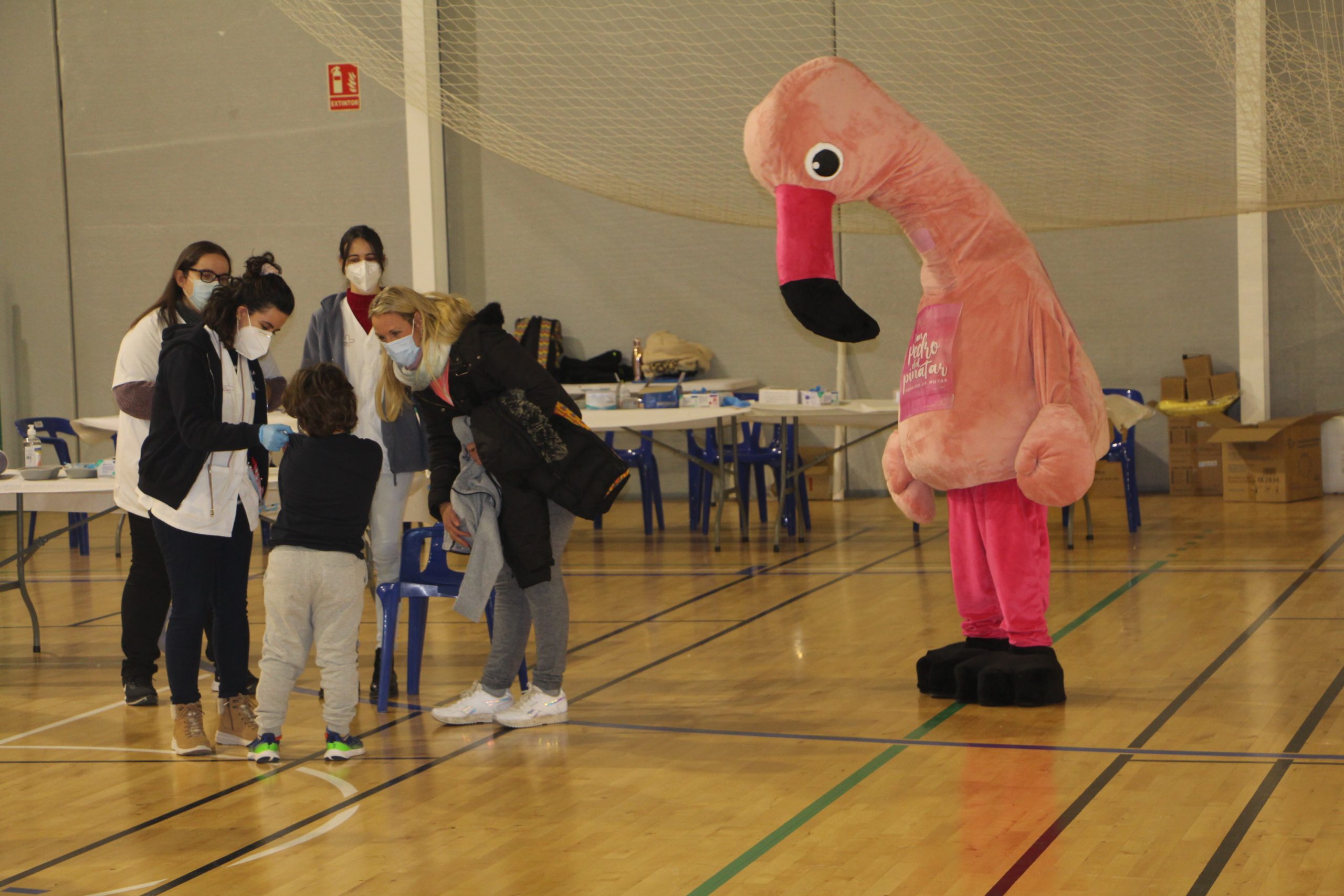 San Pedro del Pinatar acoge su primera jornada de vacunación pediátrica frente al COVID