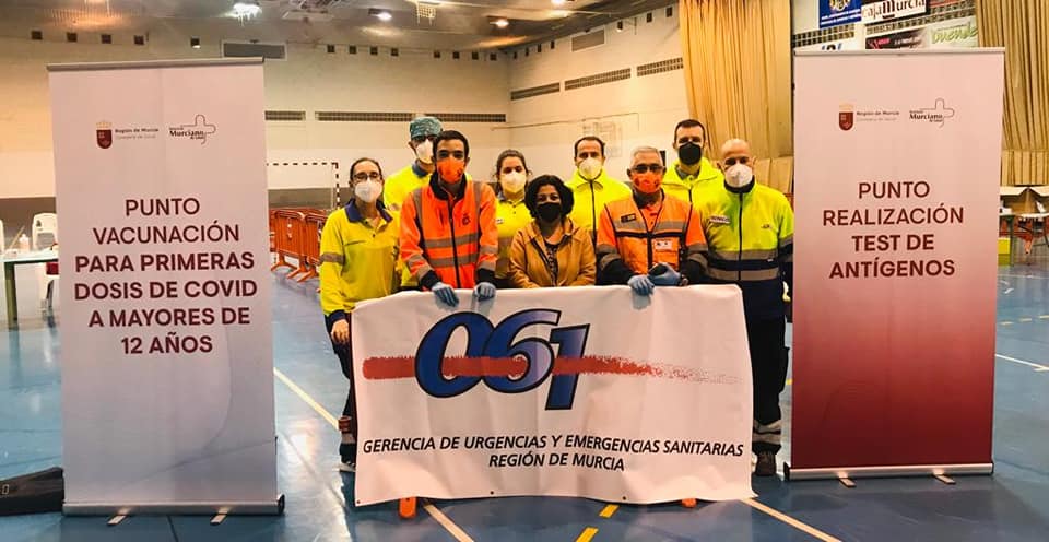 Un total de 420 vecinos se hacen un test de antígenos en Alguazas en vísperas a Nochevieja