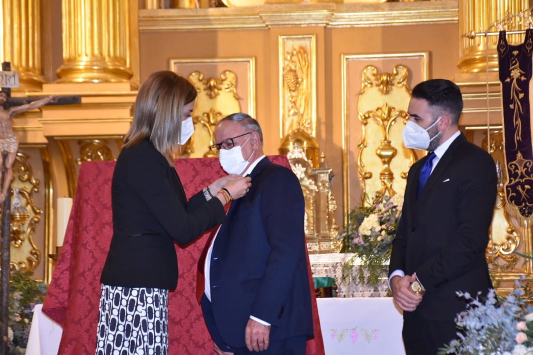 Ayuntamiento de Archena - Presentado el Cartel Anunciador de la Semana Santa 2022 y el Nazareno del Año, Gómez Alcolea
