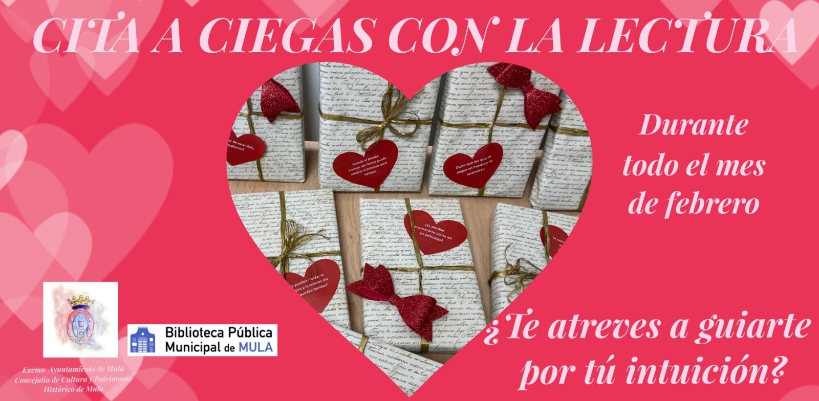 CULTURA | La Concejalía de Cultura y Patrimonio Histórico presenta “Cita a ciegas con la lectura”