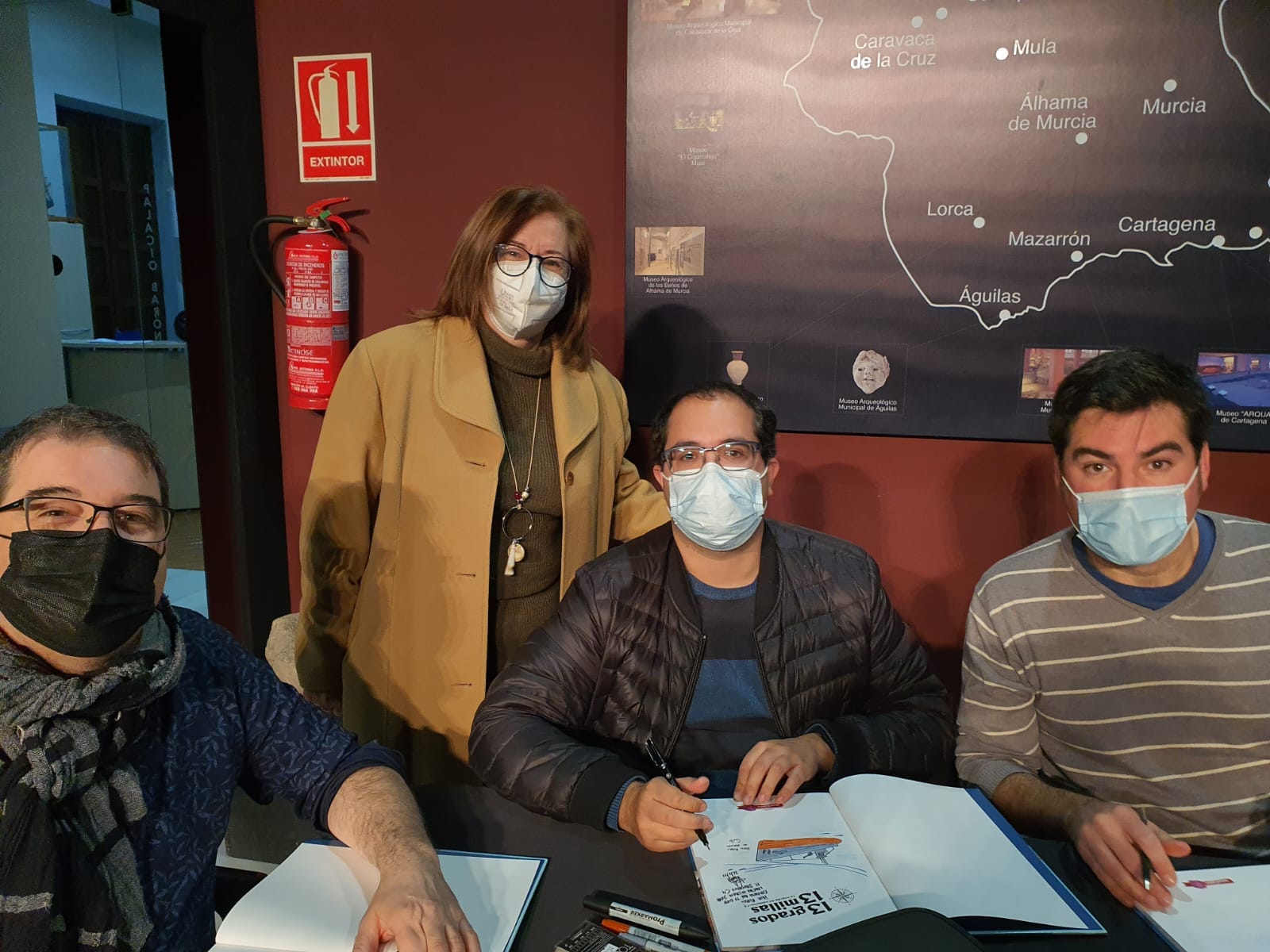 El Museo Barón de Benifayó acoge la presentación del cómic “13 grados, 13 millas”