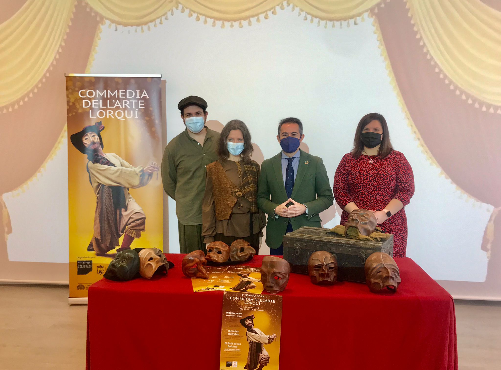 Lorquí se convierte en escenario y referente nacional de la Comedia del Arte con una semana dedicada a este género