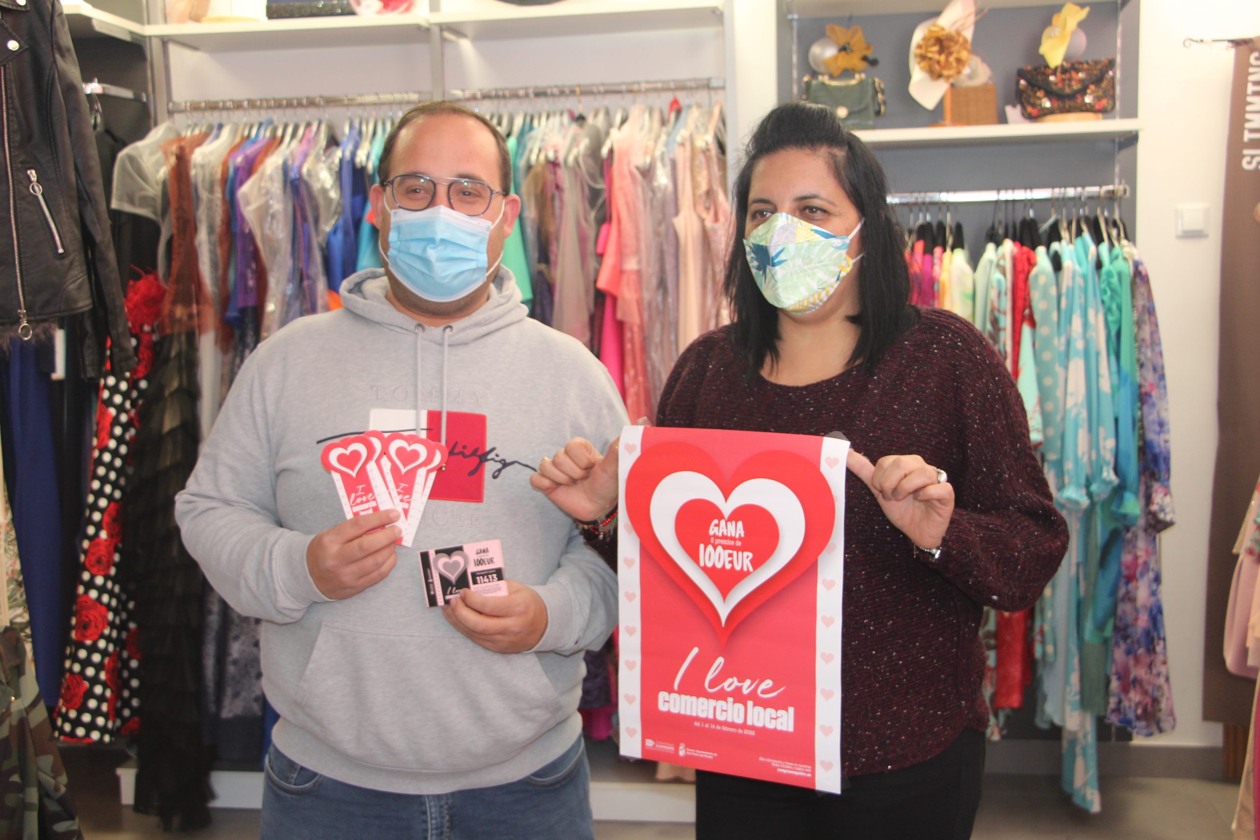San Pedro del Pinatar sortea 500 euros en compras para promocionar el comercio local en San Valentín