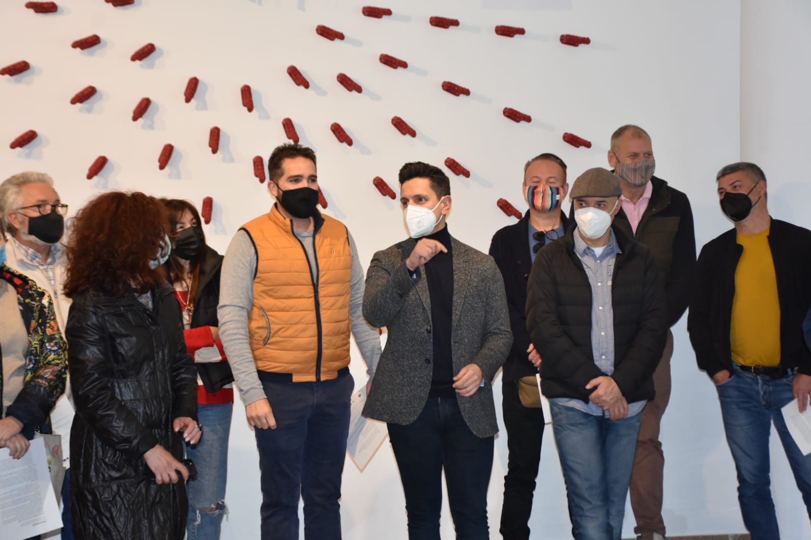 Ayuntamiento de Archena - Clausurada la exposición del escultor Palazón Cascales ‘Sincronías’ que ha permanecido tres meses en el Museo de Archena