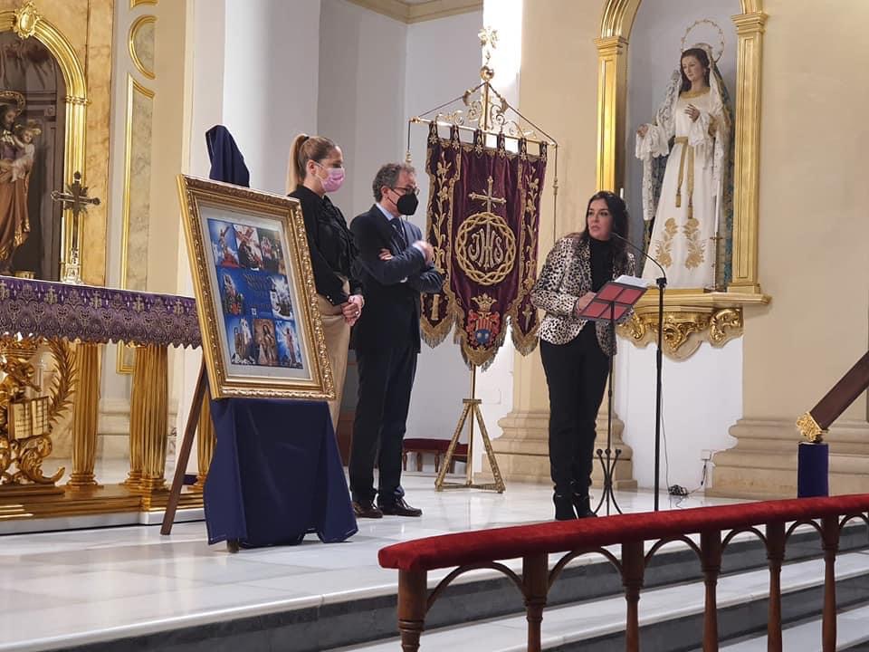 Presentación del cartel de la Semana Santa 2022 de Alguazas