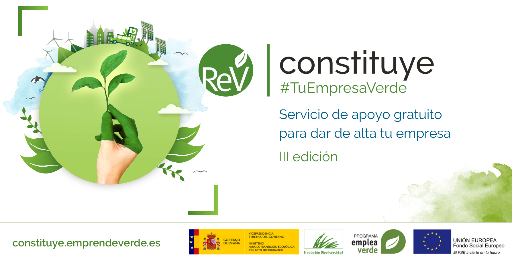 Arranca nueva edición de Constituye #TuEmpresaVerde, el servicio orientado a la creación de negocios verdes