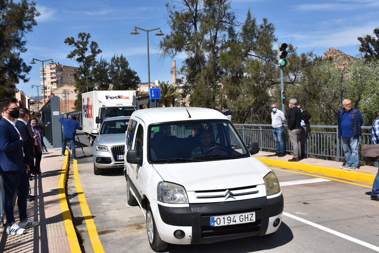 Ayuntamiento de Archena - Abierto al tráfico el ‘icónico’ puente de hierro de Archena tras su rehabilitación